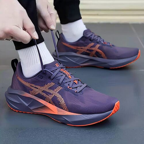 ASICS亚瑟士跑步鞋男鞋NOVABLAST 5宽楦2E缓震轻便运动鞋1011B975