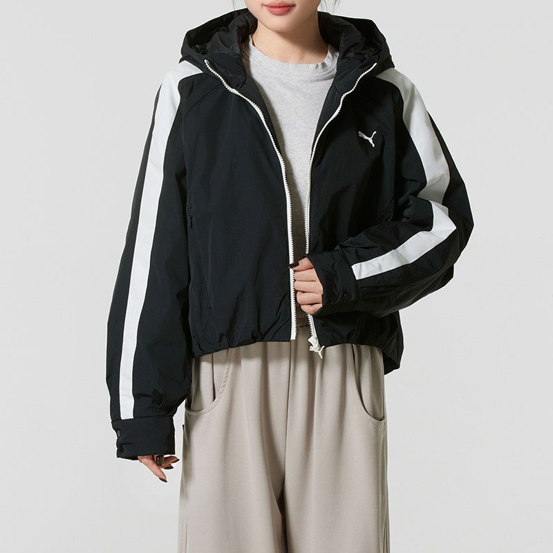 茵特丨PUMA彪马外套女士2026新款户外棉服加厚跑步休闲服运动