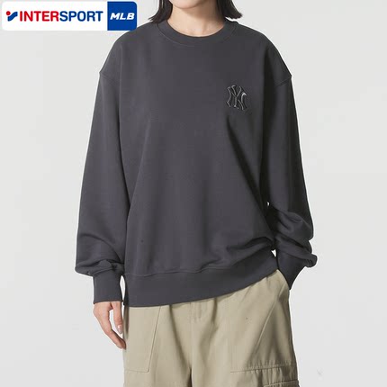 MLB官方卫衣男女装25秋季运动服套头衫宽松休闲长袖上衣3AMTM0854