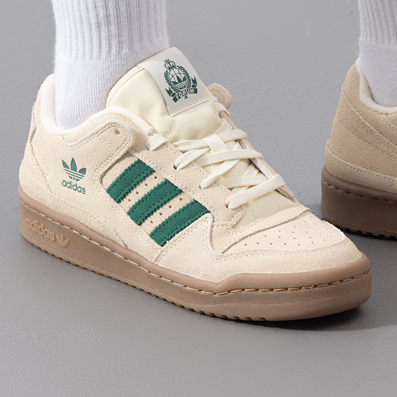 阿迪达斯 （adidas）三叶草男鞋25冬季新款FORUM LOW运动休闲鞋低