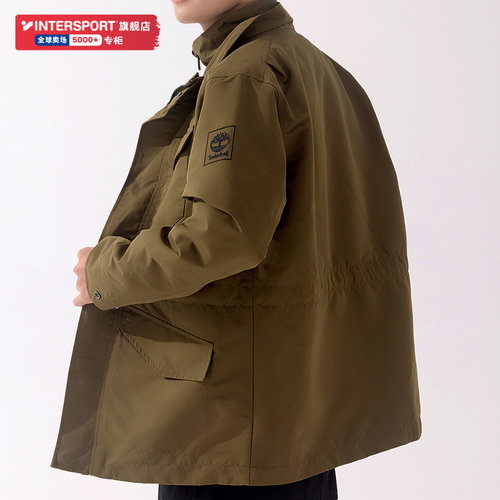 添柏岚夹克男冬季新款户外登山保暖防风派克大衣三合一外套 A2H9M
