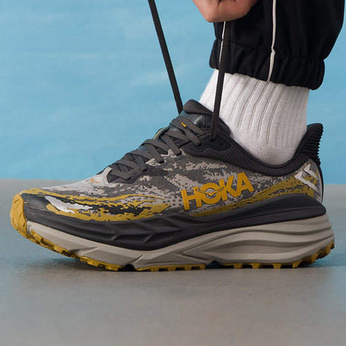 HOKA跑鞋男鞋2026春季新款运动鞋Stinson 7户外越野跑步鞋1141530
