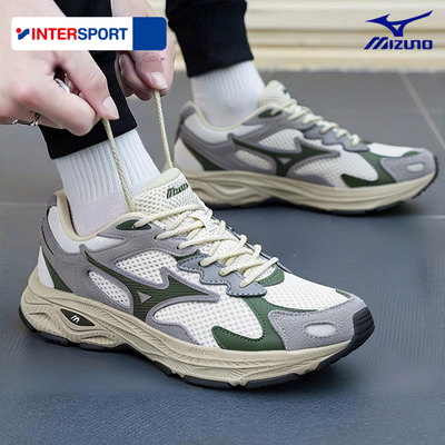 MIZUNO美津浓春芽绿跑步鞋男女鞋2026新款缓震轻便运动鞋RACER S