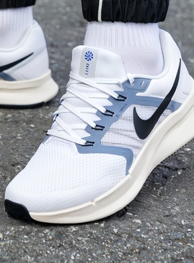 NIKE耐克男鞋2026春季新款SWIFT 3白色网面减震运动跑步鞋DR2695