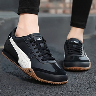 板鞋 薄底鞋 2025冬季 运动休闲鞋 405256 新款 Puma彪马黑色BELLA女鞋