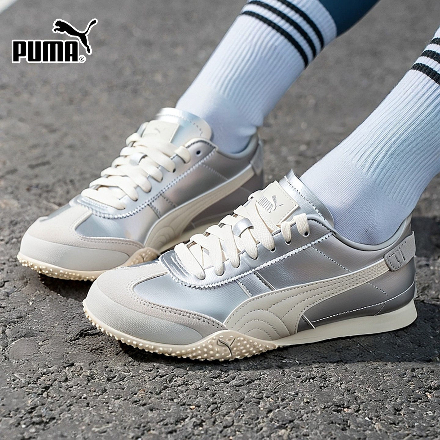 PUMA彪马板鞋女款2026春季新款薄底鞋T头鞋休闲鞋德训鞋405256-08,运动鞋new,运动休闲鞋,淘宝优惠券,粉丝福利购,淘宝优惠卷