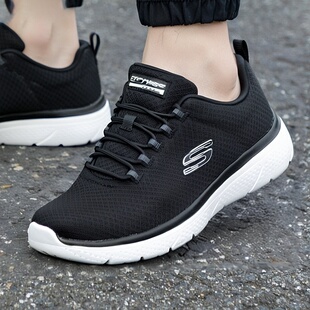 情侣一脚穿耐磨轻质跑步鞋 2025秋季 运动休闲鞋 Skechers斯凯奇男款