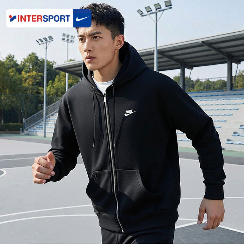 Nike耐克外套男装春秋新款运动服日常旅游休闲夹克连帽开衫FN3885,运动服/休闲服装,运动茄克/外套,淘宝优惠券,粉丝福利购,淘宝优惠卷