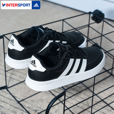 阿迪达斯官方正品网球鞋男鞋2025冬季款复古皮面休闲鞋板鞋HP9425