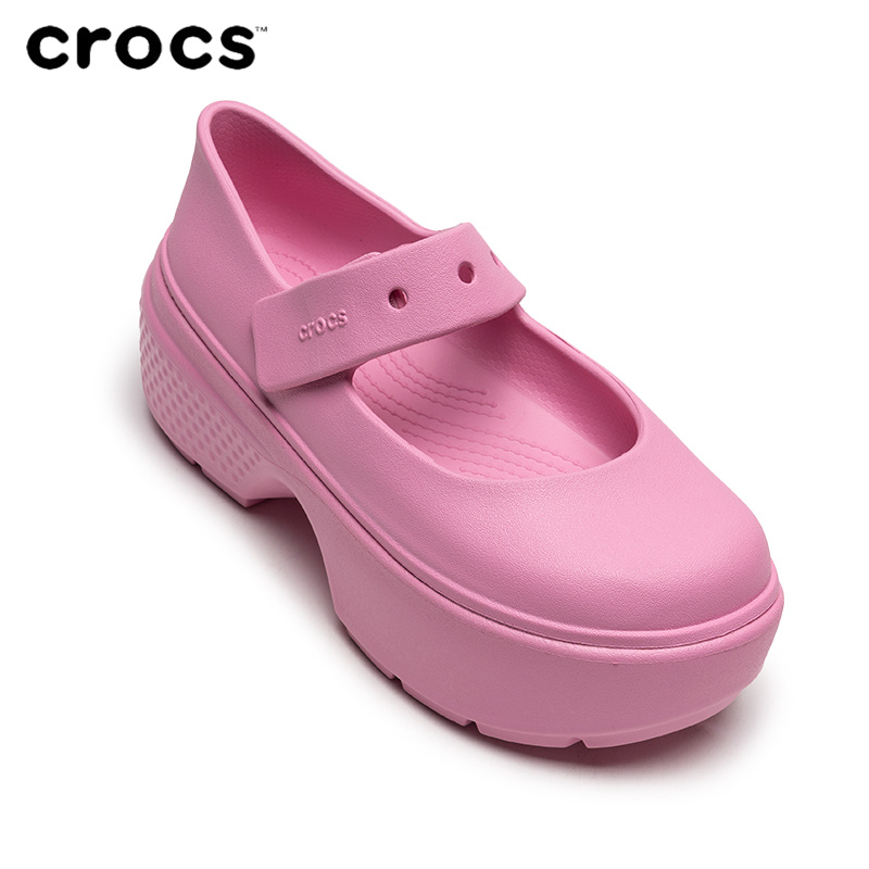 Crocs卡骆驰雪屋玛丽珍厚底凉鞋女鞋夏季运动鞋休闲鞋户外增高鞋