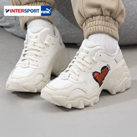 Puma, повседневная обувь на день Святого Валентина, белые кроссовки на платформе