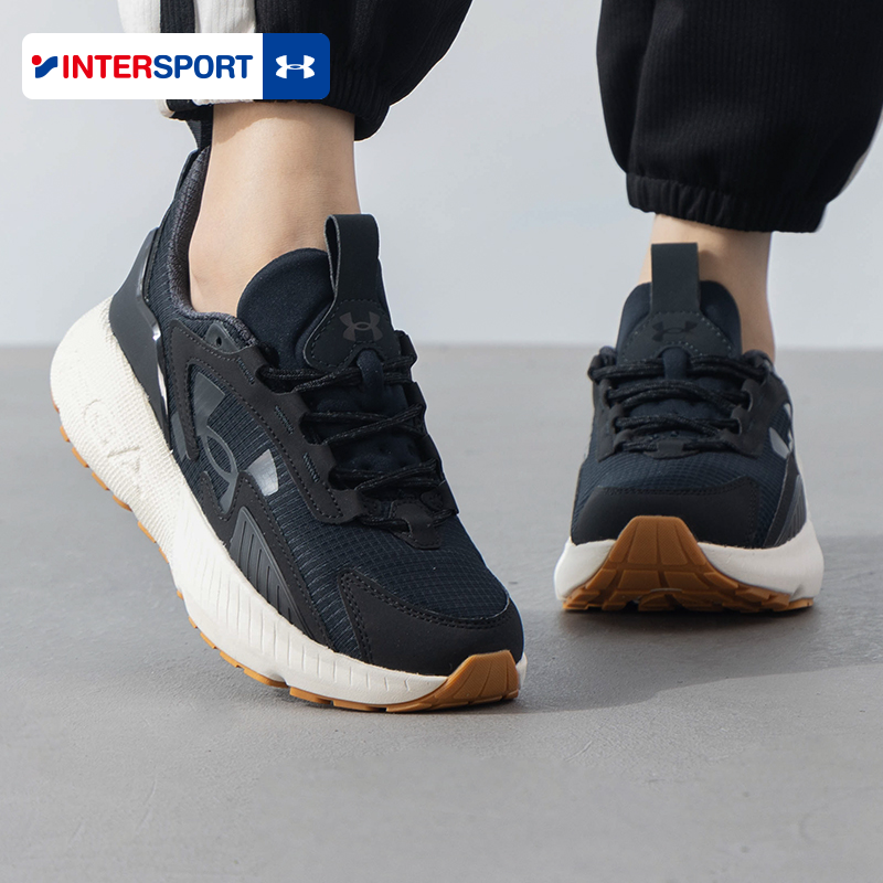 UA安德玛男鞋女鞋2025秋季户外运动鞋HOVR Mega 2缓震透气跑步鞋