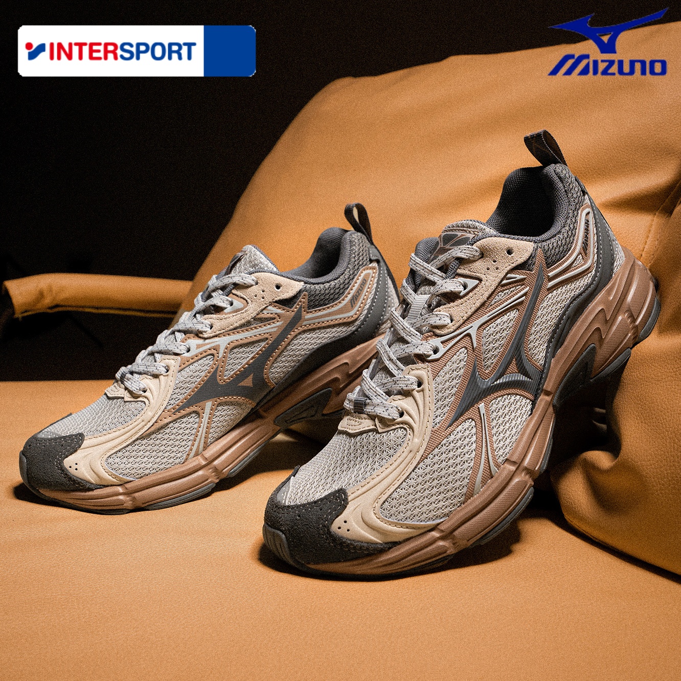 Mizuno美津浓官方男女鞋跑步鞋SPEED 10S减震运动老爹鞋D1GH2406