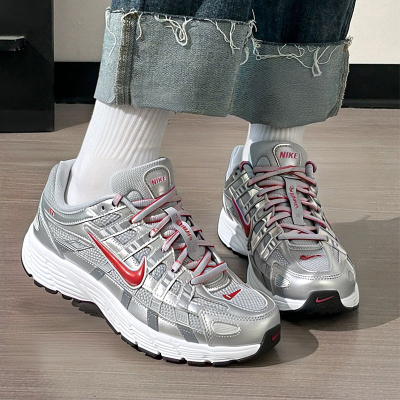 Nike耐克女鞋2025冬季P-6000运动鞋官方休闲鞋青少年老爹鞋HV5064