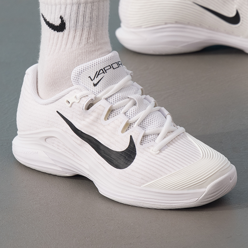 耐克网球鞋女鞋秋冬ZOOM VAPOR 12 HC轻便缓震运动鞋跑步鞋FV5554