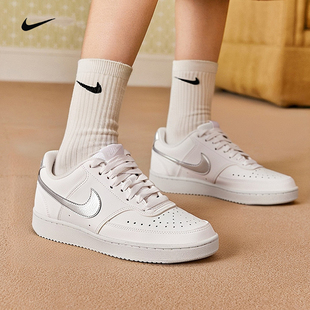 耐克小白鞋女鞋官方旗舰春季COURT板鞋运动鞋学生鞋休闲鞋DH3158