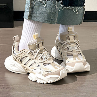 阿迪达斯老爹鞋男鞋女鞋2026冬季款休闲鞋情侣运动鞋跑步鞋IH7799