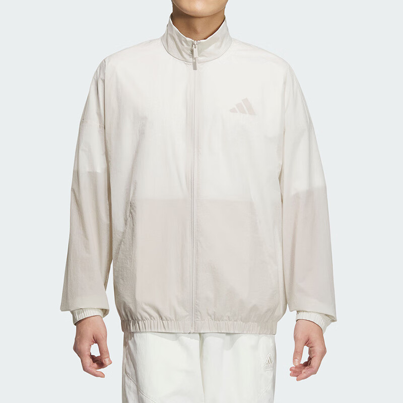 Adidas阿迪达斯外套男2025秋季户外运动服跑步训练薄款夹克JZ8410