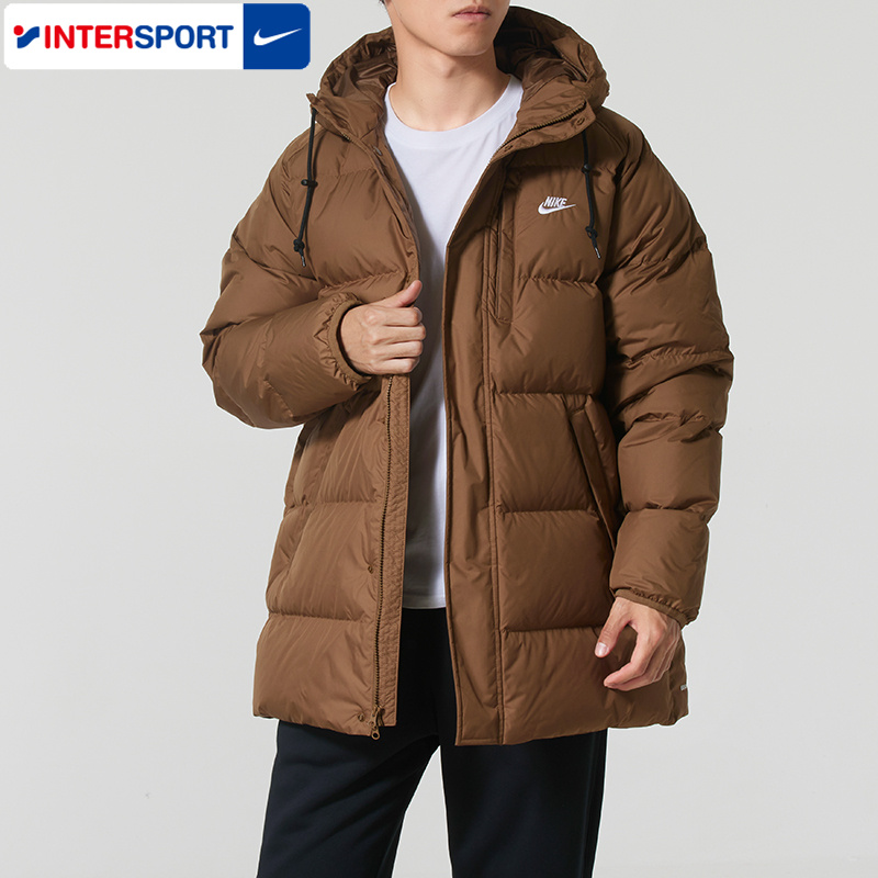 Nike耐克羽绒服男装2025冬季新款保暖运动服户外休闲面包服IB2974