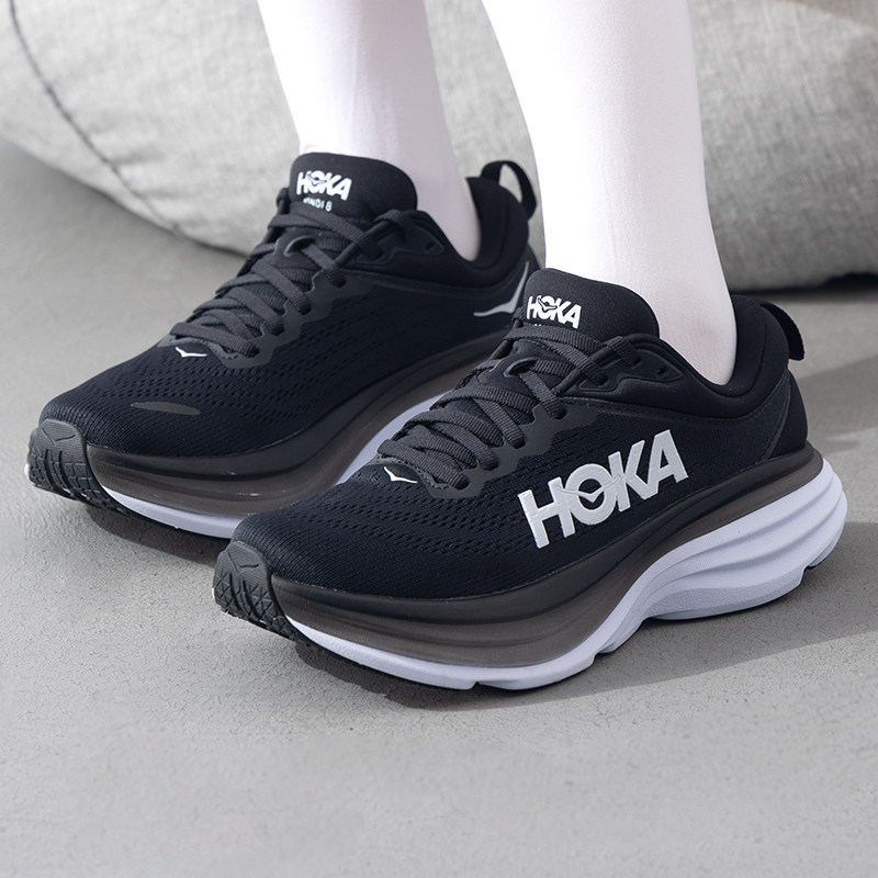 HOKA女鞋Bondi邦代8缓震舒适跑鞋图片