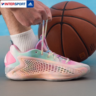 阿迪达斯球鞋BOOST和Lightstrike混合中底减震篮球鞋比赛训练男鞋