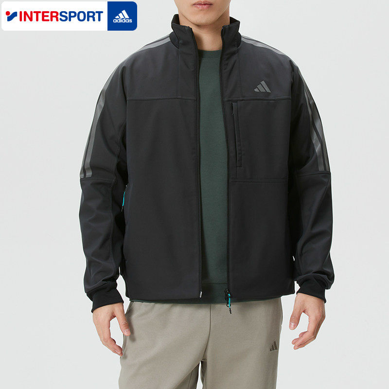 阿迪达斯外套男装2026新款运动服训练休闲跑步防风梭织夹克KR0932,运动服/休闲服装,运动茄克/外套,淘宝优惠券,粉丝福利购,淘宝优惠卷