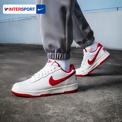 NIKE耐克官方新年款板鞋本命年男鞋红色简版空军一号运动鞋小白鞋