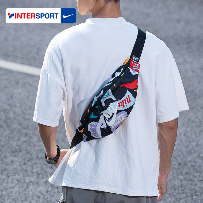 茵特丨NIKE耐克官方正品斜挎包包腰包男士2026情侣单肩包便携