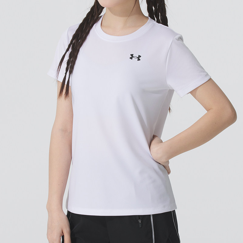 安德玛官方短袖女装正品2026新款跑步运动T恤健身瑜伽训练速干衣,运动服/休闲服装,运动T恤,淘宝优惠券,粉丝福利购,淘宝优惠卷