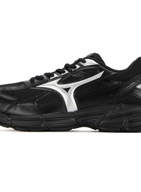 Mizuno美津浓男鞋女鞋D1GH2330星速鞋复古黑武士透气跑步鞋speed