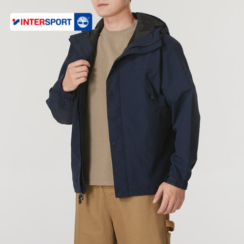茵特丨Timberland添柏岚男梭织连帽夹克外套新款户外运动服A68XF