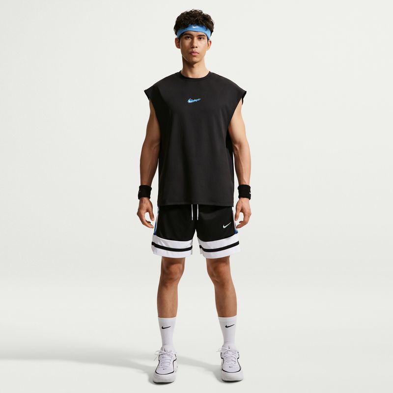 茵特丨NIKE耐克男速干篮球无袖上衣新款运动休闲美式坎肩针织背心
