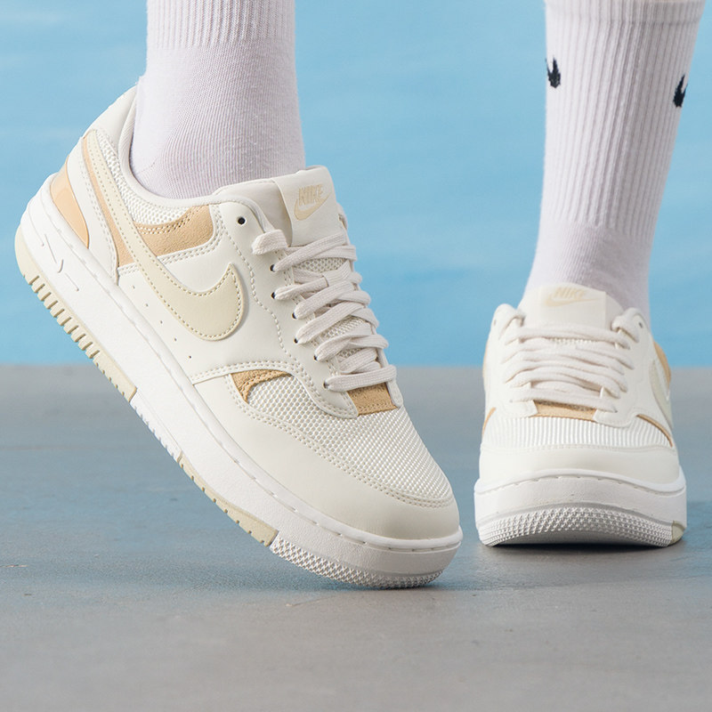 NIKE耐克正品女鞋低帮系带板鞋休闲鞋日常户外旅游鞋运动鞋HJ59