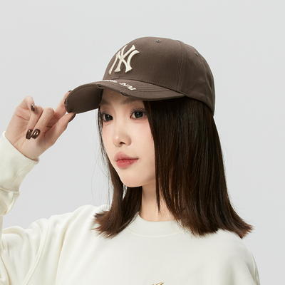 MLB男女帽子2026夏季新款运动帽情侣遮阳帽鸭舌帽棒球帽3ACPKP02N