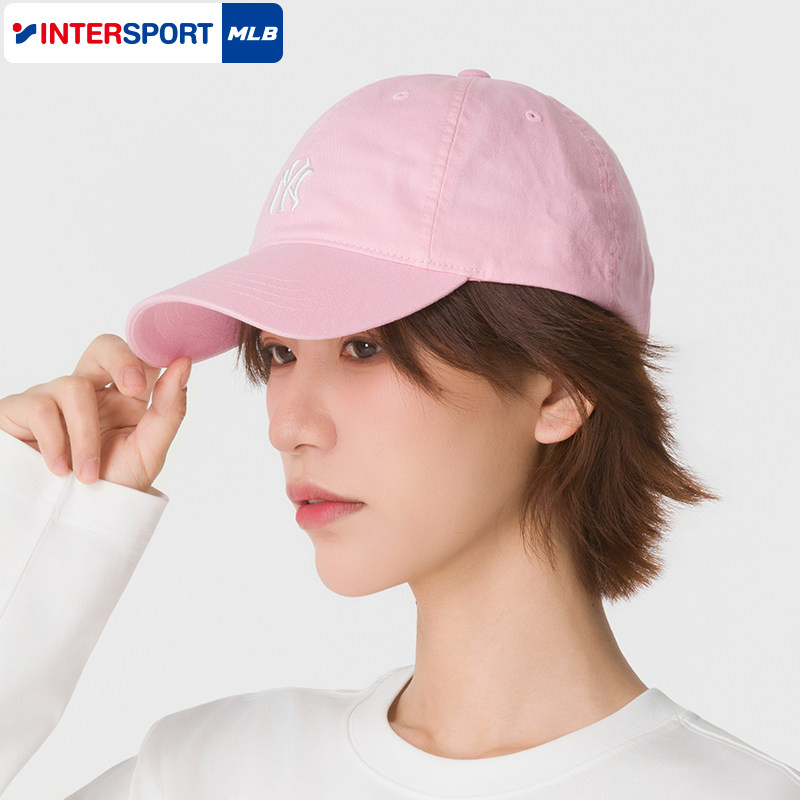 茵特丨MLB儿童帽子男女童时尚运动休闲帽26夏季鸭舌帽软顶棒球帽图片