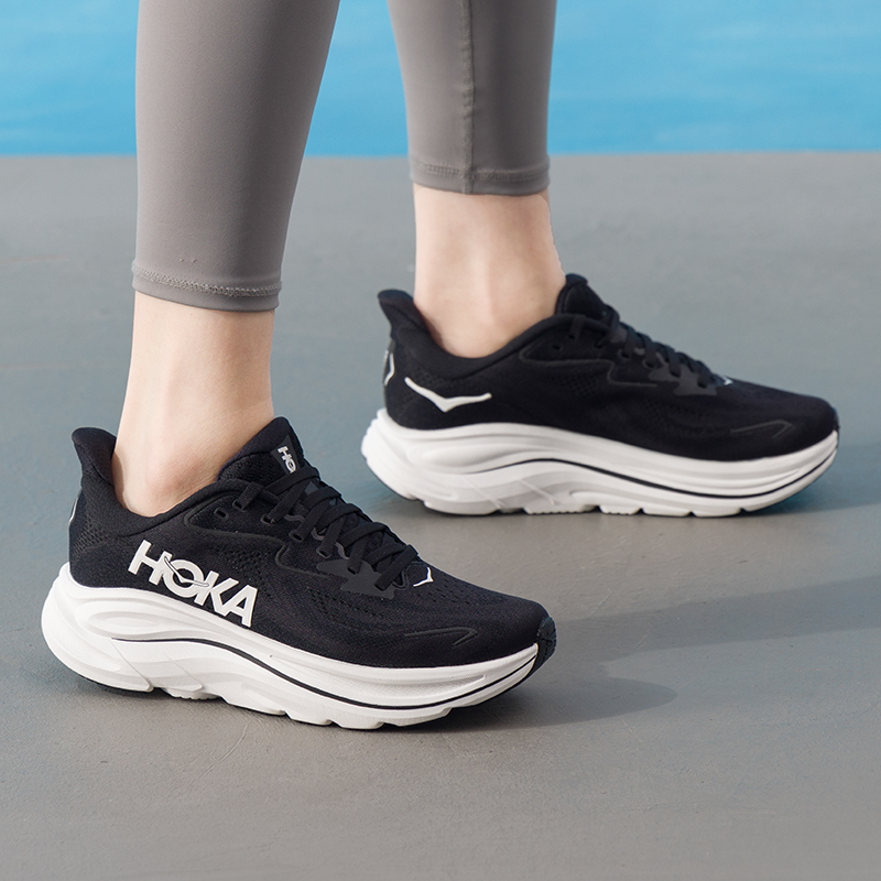 HOKA女鞋克利夫顿 10跑步鞋CLIFTON GPA10缓震跑步鞋马拉松运动鞋