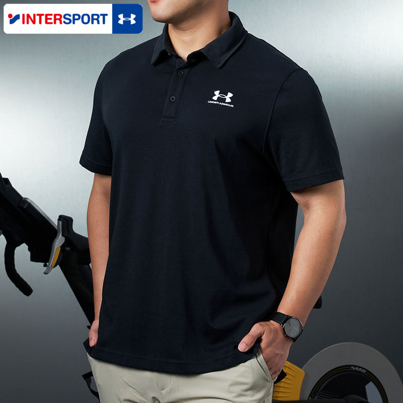 安德玛UA官方短袖Polo衫2026新款男士商务休闲运动翻领T恤1386608,运动服/休闲服装,运动T恤,淘宝优惠券,粉丝福利购,淘宝优惠卷