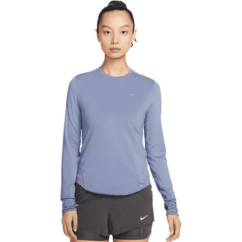 茵特丨NIKE耐克长袖T恤女款跑步训练健身运动服圆领套头衫HQ0504