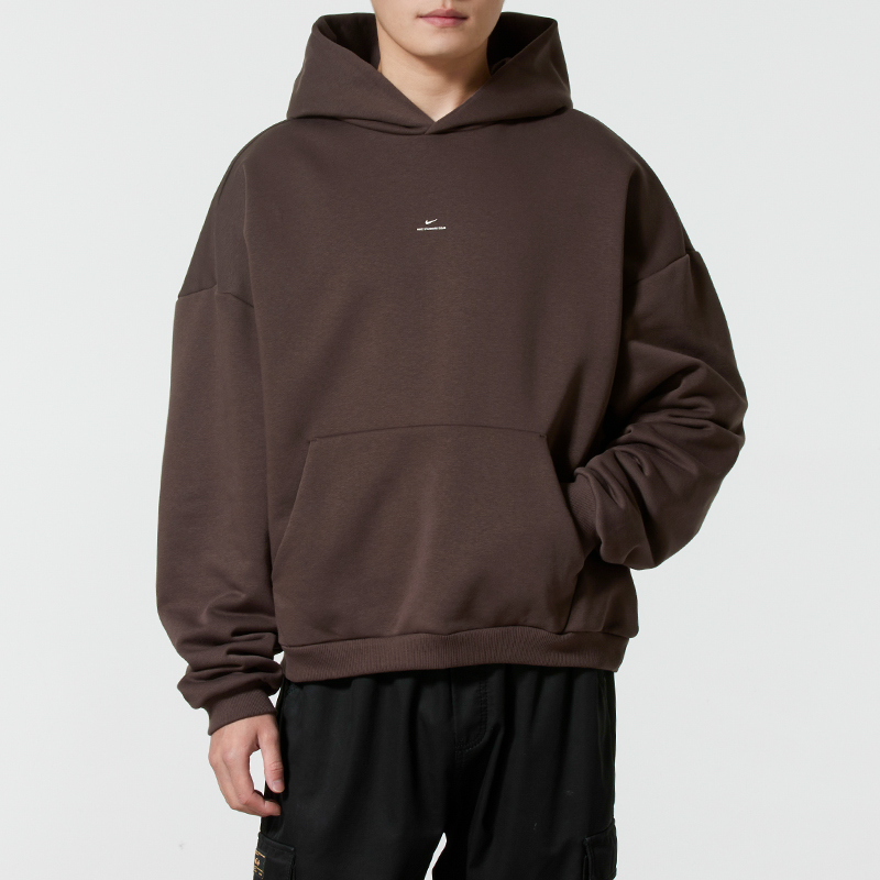 NIKE耐克卫衣男2025冬季新款运动服加绒保暖连帽上衣套头衫IM5919