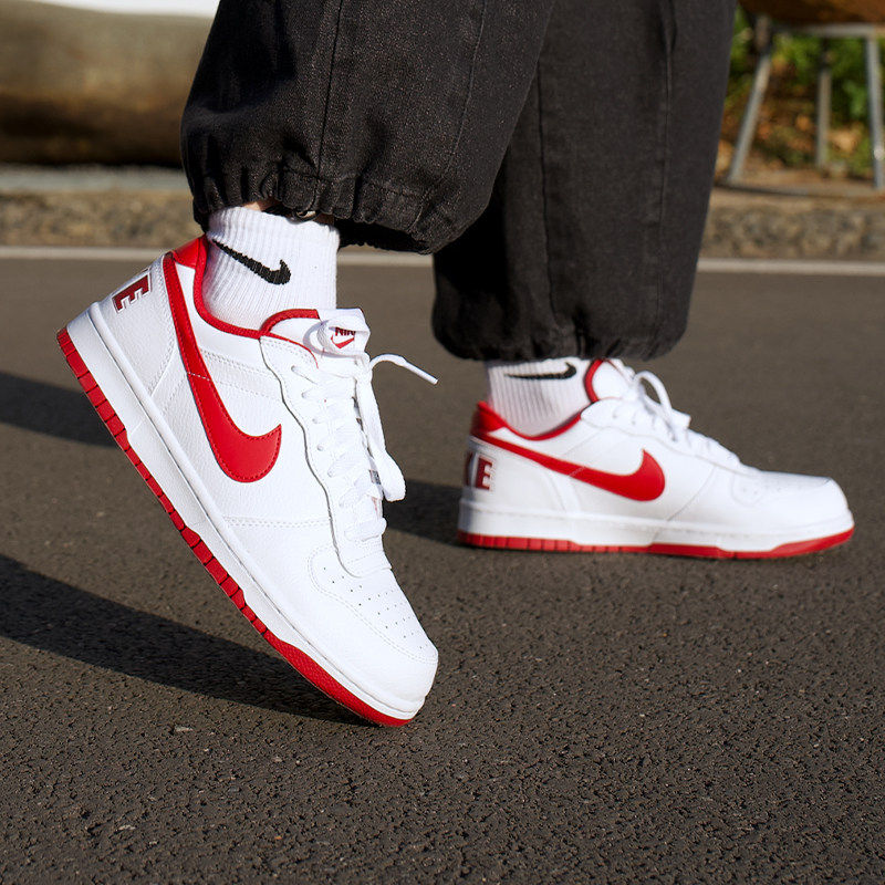 NIKE耐克官方正品白红色板鞋男鞋2026春季新款本命年运动鞋休闲鞋