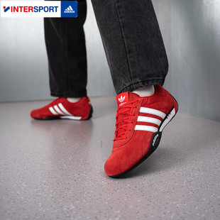 阿迪达斯三叶草休闲鞋男鞋女鞋2026春季ADIRACER LO运动鞋IH4156