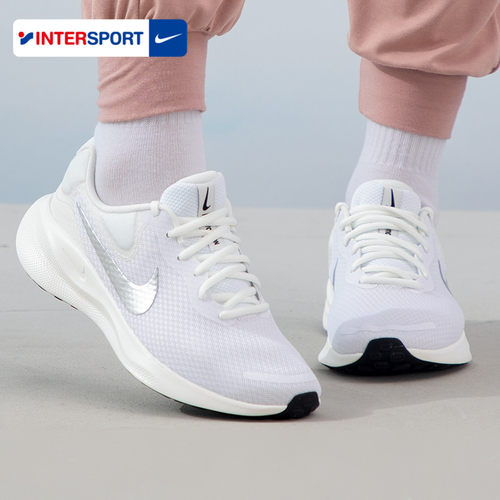 NIKE耐克官方女鞋2025冬季新款运动鞋网面透气白色跑步鞋FB2208