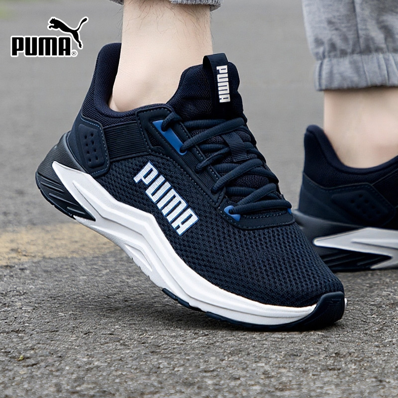 Puma彪马蓝色网面跑步鞋男鞋女鞋2025冬季新款缓震运动鞋311095