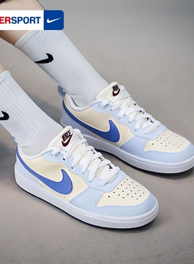 Nike耐克低帮板鞋女鞋2026春季新款大童运动鞋COURT休闲鞋FV8120