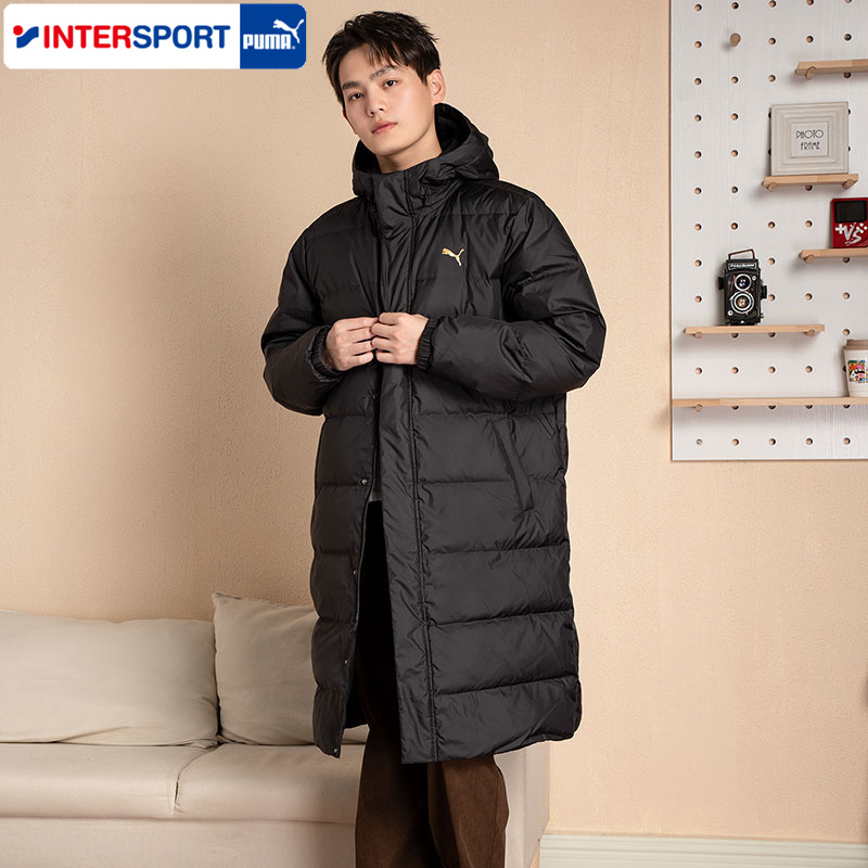 PUMA彪马男装2025冬新款加厚运动服潮流时尚休闲中长款羽绒服外套