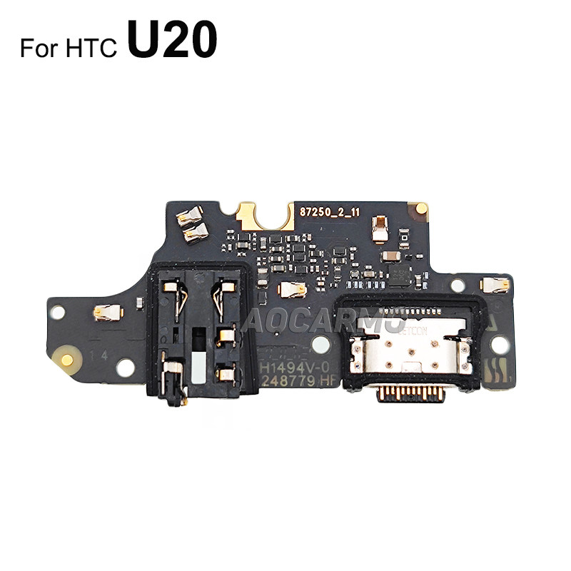 适用于HTC U20 尾插小板 排线USB Type-c充电接口 送话耳机孔原装