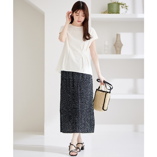 适宜褶半身裙女ONWARD 设计修身 any SiS可洗窄版