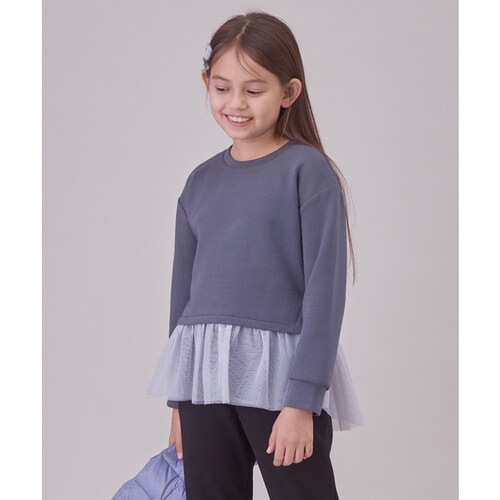 UNFILO KIDS BEAUTY FORM JERSEY荷叶边适宜卫衣ONWARD