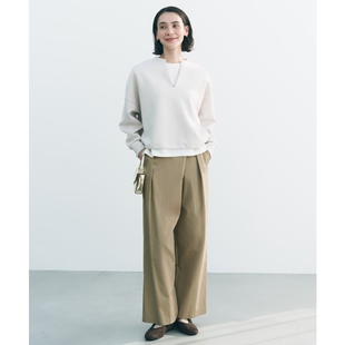 UNFILO休闲气质显瘦适宜不对称裹身休闲裤 女ONWARD
