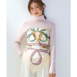 23区时尚 披肩女ONWARD 优雅简约气质羊毛羊绒设计款